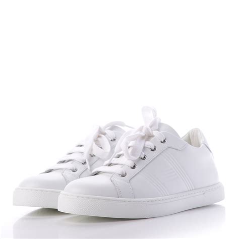 avantage sneaker hermes|HERMES Calfskin Womens Avantage Sneakers 37.5 White.